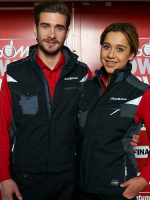 Softshell Weste Craftsmen Rot